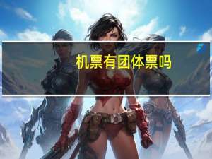 机票有团体票吗