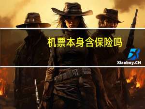 机票本身含保险吗