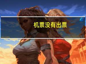 机票没有出票