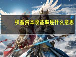 权益资本收益率是什么意思
