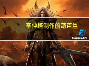 李仲培制作的葫芦丝（李仲培）