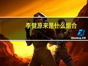 李健原来是什么组合