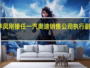 李凤刚接任一汽奥迪销售公司执行副总经理