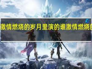 李博在激情燃烧的岁月里演的谁 激情燃烧的岁月主题曲