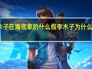 李木子在海底拿的什么 假李木子为什么接近何非