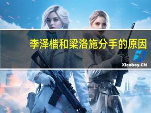 李泽楷和梁洛施分手的原因（梁洛施和李泽楷为什么分手）