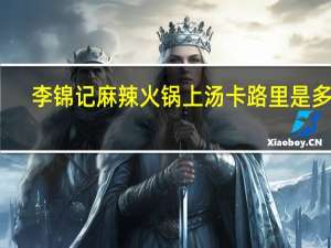 李锦记 麻辣火锅上汤卡路里是多少