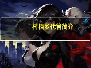 村档乡代管简介
