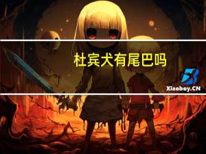杜宾犬有尾巴吗