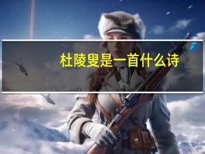 杜陵叟是一首什么诗（杜陵叟）