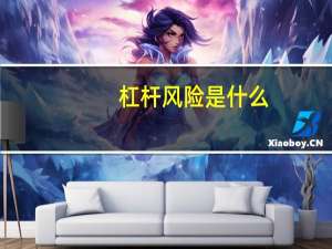 杠杆风险是什么