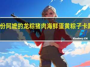 来伊份 阿嬷的龙粽猪肉海鲜蛋黄粽子卡路里是多少