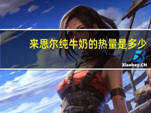 来思尔 纯牛奶的热量是多少