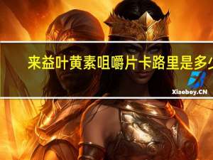 来益 叶黄素咀嚼片卡路里是多少