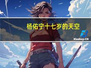 杨佑宁十七岁的天空（关于杨佑宁十七岁的天空的介绍）