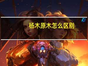 杨木原木怎么区别