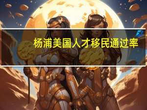 杨浦美国人才移民通过率