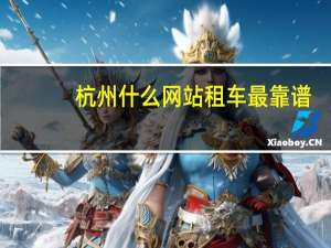 杭州什么网站租车最靠谱