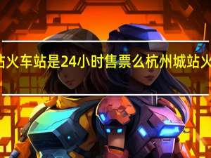 杭州城站火车站是24小时售票么 杭州城站火车站是哪个站