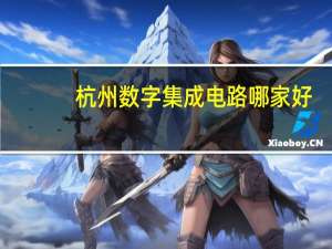 杭州数字集成电路哪家好