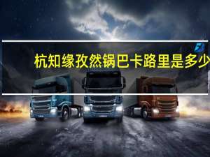 杭知缘 孜然锅巴卡路里是多少