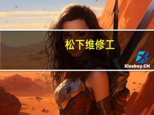 松下维修工（松下维修）