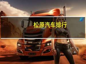 松原汽车排行