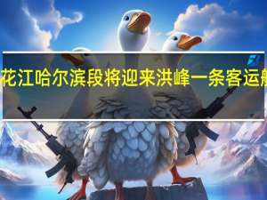 松花江哈尔滨段将迎来洪峰一条客运航线停航