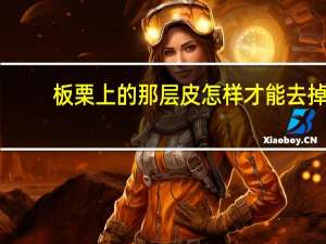 板栗上的那层皮怎样才能去掉