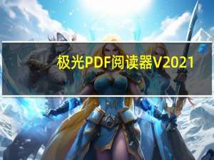 极光PDF阅读器 V2021.1.20.958 官方版（极光PDF阅读器 V2021.1.20.958 官方版功能简介）