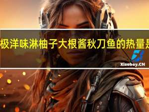 极洋 味淋柚子大根酱秋刀鱼的热量是多少