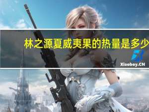 林之源 夏威夷果的热量是多少