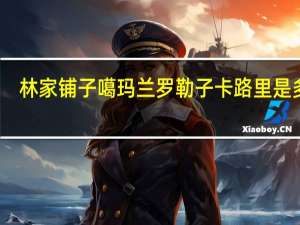 林家铺子 噶玛兰罗勒子卡路里是多少