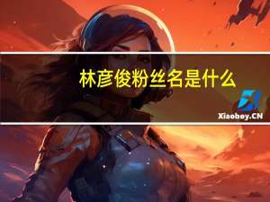 林彦俊粉丝名是什么