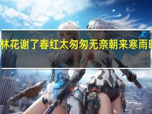 林花谢了春红 太匆匆无奈朝来寒雨晚来风（林花谢了春红太匆匆无奈朝来寒雨晚来风）