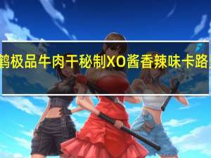 林鹤极品牛肉干 秘制XO酱 香辣味卡路里是多少