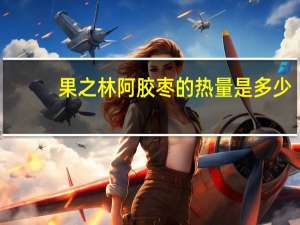 果之林 阿胶枣的热量是多少