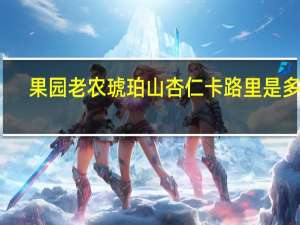 果园老农 琥珀山杏仁卡路里是多少