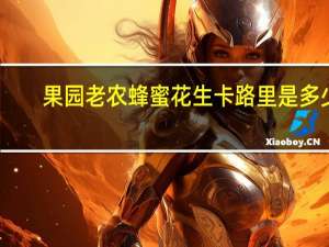 果园老农 蜂蜜花生卡路里是多少