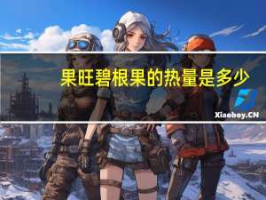 果旺 碧根果的热量是多少