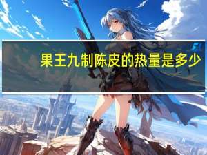 果王 九制陈皮的热量是多少