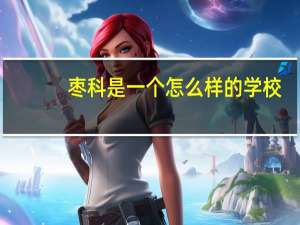 枣科是一个怎么样的学校