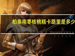 柏泰 南枣核桃糕卡路里是多少