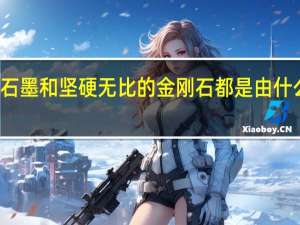 柔软的石墨和坚硬无比的金刚石都是由什么元素构成的