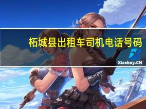 柘城县出租车司机电话号码