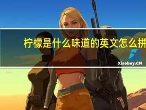 柠檬是什么味道的英文怎么拼
