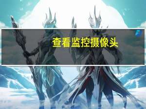 查看监控摄像头