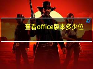 查看office版本多少位（查看office版本）
