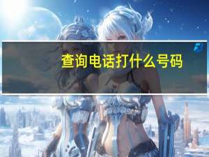 查询电话打什么号码（4006795566什么号码）