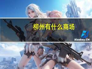 柳州有什么商场
